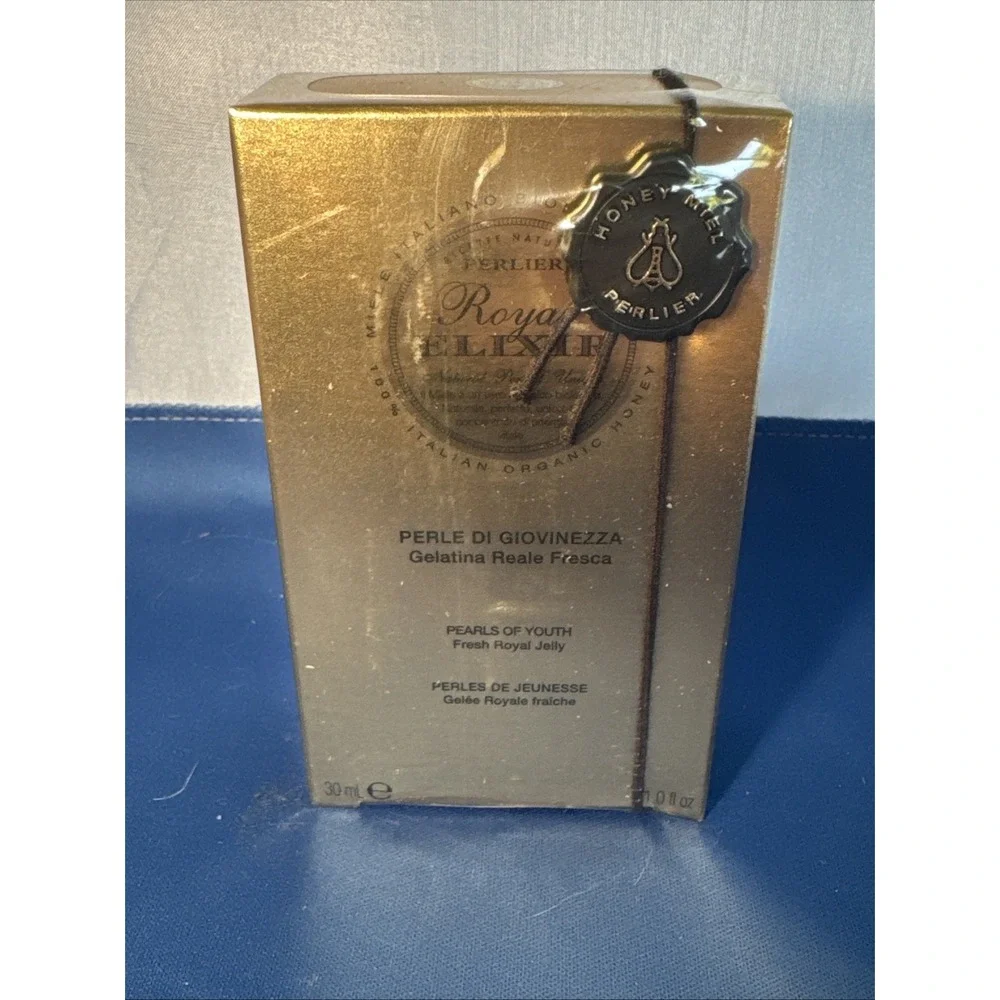 Perlier Royal Elixir Pearls of Youth Fresh Royal Jelly 1.0 oz Brand New Sealed